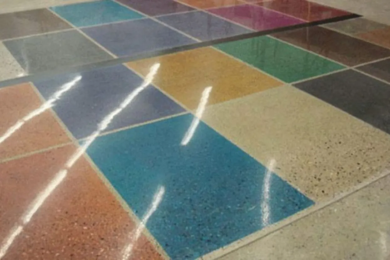 teñido de Hormigón